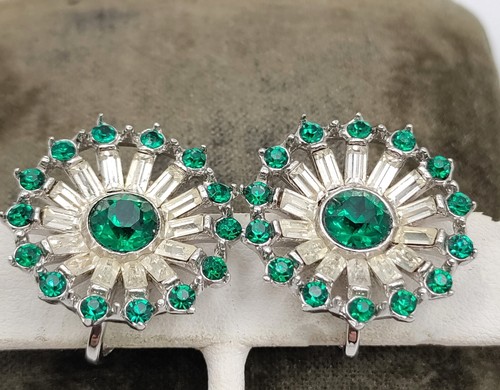 Panetta double strand pearl necklace with rhinestones