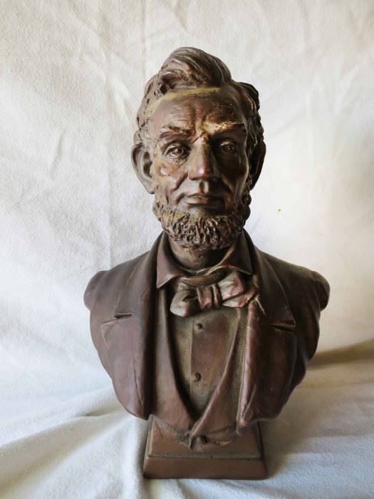 Abraham Lincoln bronze bust