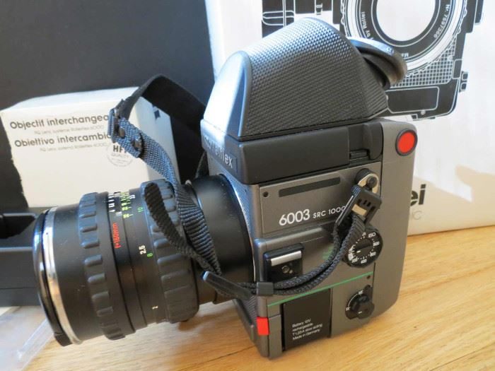 Rolleiflex 6003 medium-format camera, close-up